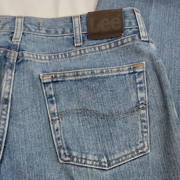 𝅺old Stock Lee Mens Straight Leg Jeans New Excelent Condition Size 34 - Picture 6 of 7